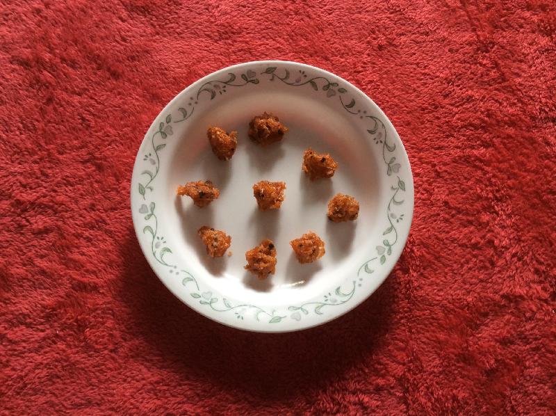 Garlic Vadagam with Red Chilly