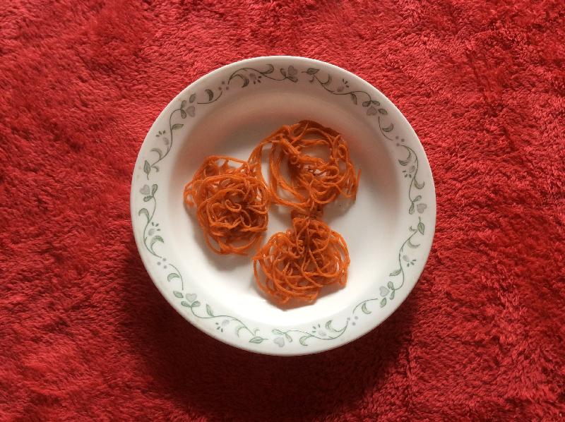 Omapodi Vadagam with Red Chilly