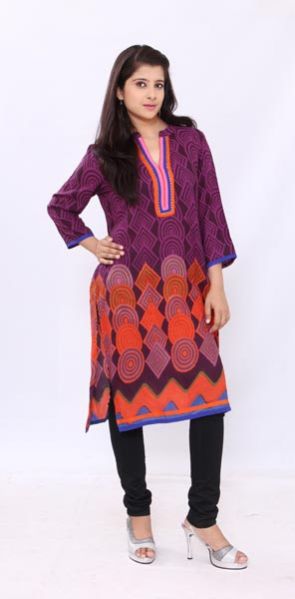 Design No. T-1083 PURPLE ORANGE