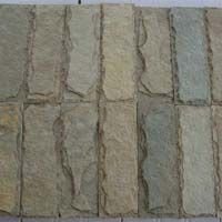 Lime Yellow Butching Slate Stone