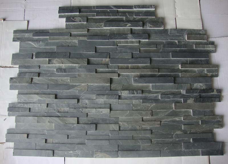 Multi Colour 5 Lines 60x15cm Ledge Slate Stone