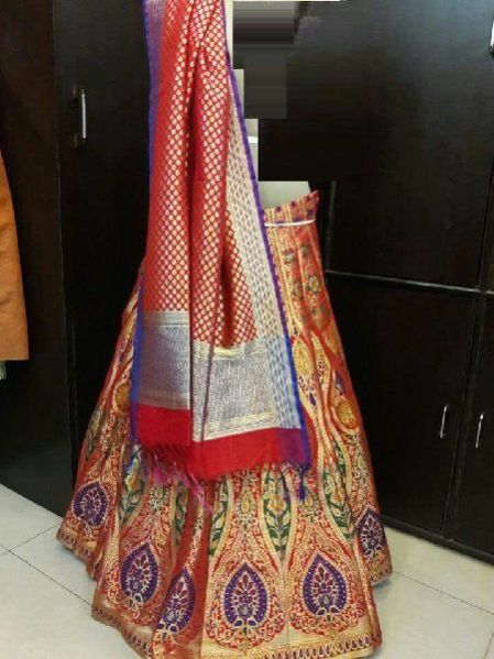 Banarasi Designer Lehenga Fabric 03