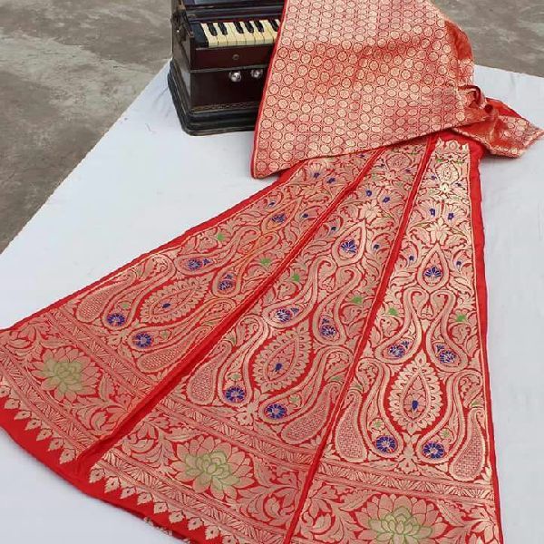 Banarasi Designer Lehenga Fabric 06