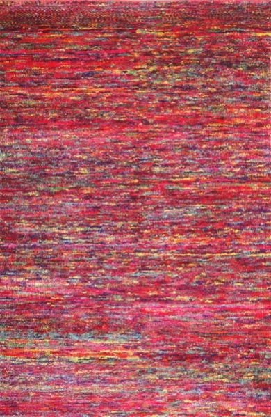 Handmade Red Plain Carpets