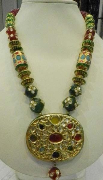 Navratan Kundan Necklace