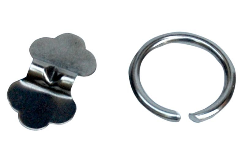 Stainless Steel Matki Phool & Ring