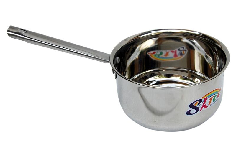 Stainless Steel Pipe Handle Saucepan