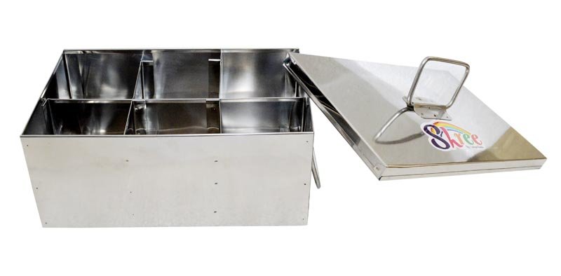 Stainless Steel Spice Box Fix Partition