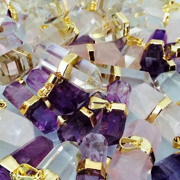 Semi Precious Stone Pendant 03