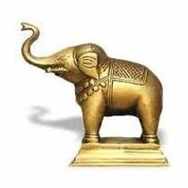 Brass Elephant Statue