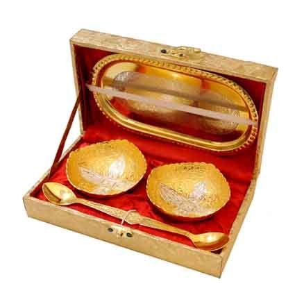 BH-GS-22 German Silver Bowl Set