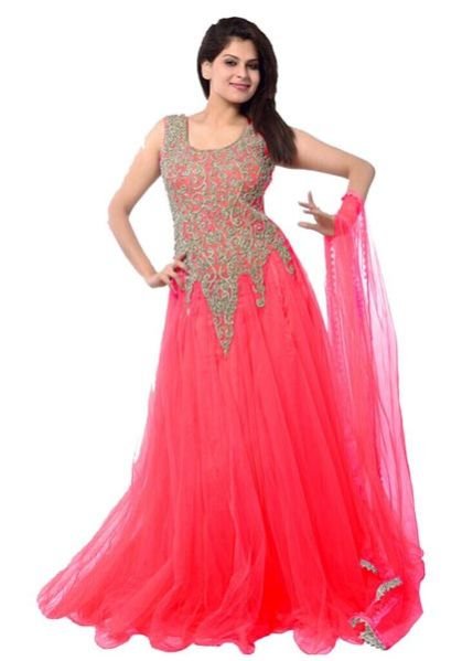 Lollypop Light Red Gown