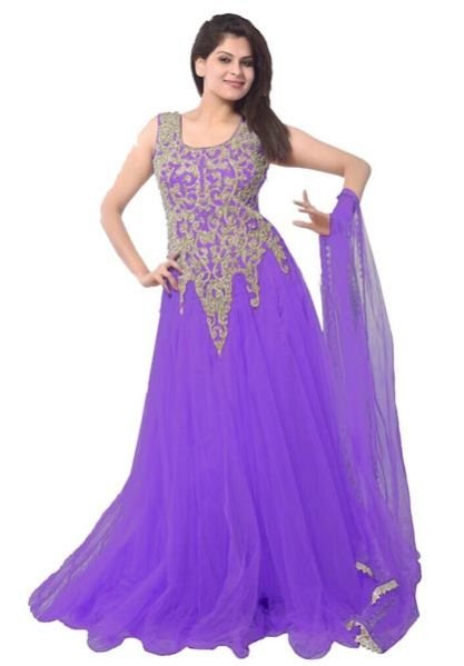 Lollypop Purple Gown