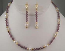 Crystal Necklace Set