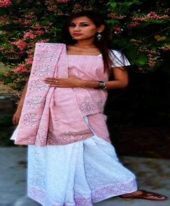 Painted Khadi Sarees 03