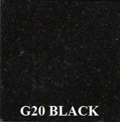 G20 Black Granite Slab