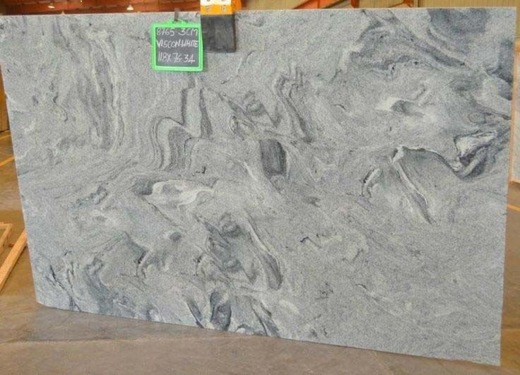Viscon White Granite Slab