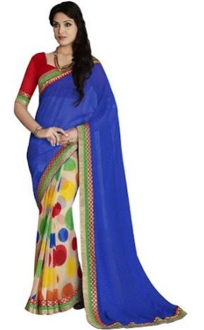 Georgette Printed Sarees