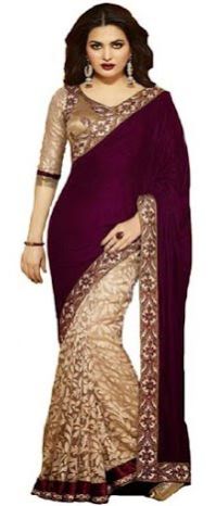 Velvet Printed Sarees