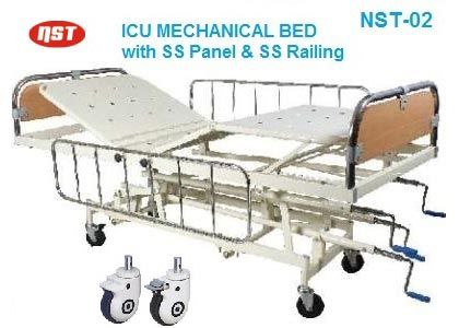 NST-02 ICU Mechanical Bed Ss Panel