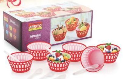 Spring Ice Cream Bowl Set 01