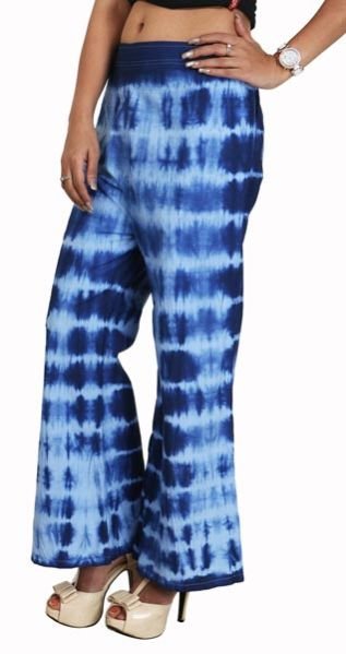 Blue Tie Dye Palazzo Pant 03