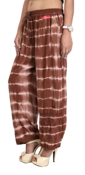 Brown Tie Dye Palazzo Pant 03