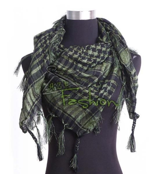 Womens Green Scarves
