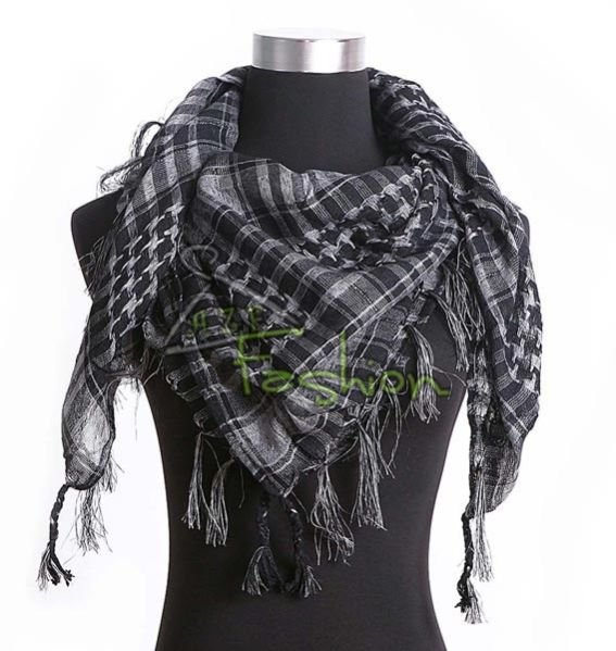 Womens Grey Scarves