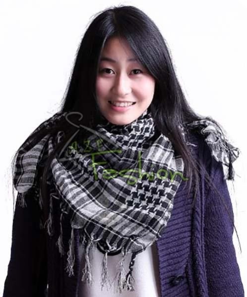 Womens White Arafat Scarves