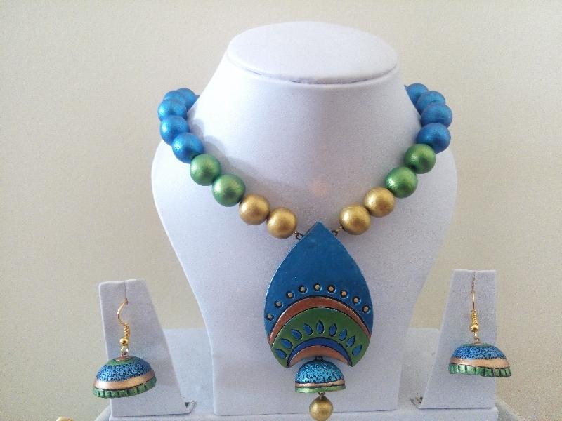 Terracotta Necklace Set 01