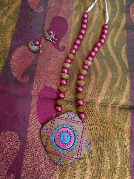 Terracotta Necklace Set 03