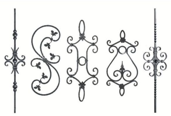 Wrought Iron Panels 02