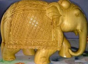 Wooden Decorative elephant