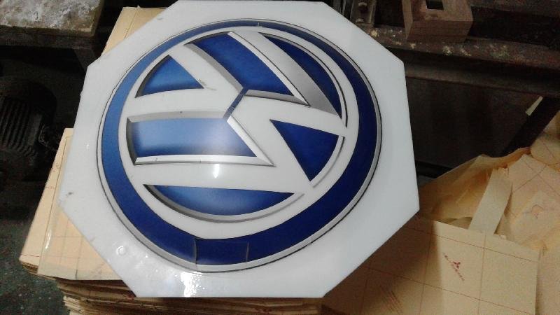 Volkswagen Moulded Logo