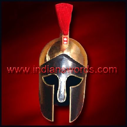 Greek Helmet Brass