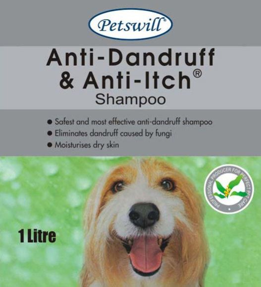 Petwill Anti Dandruff & Anti Itch Shampoo 01
