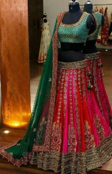 Mehandi / Cocktail Lehenga 04