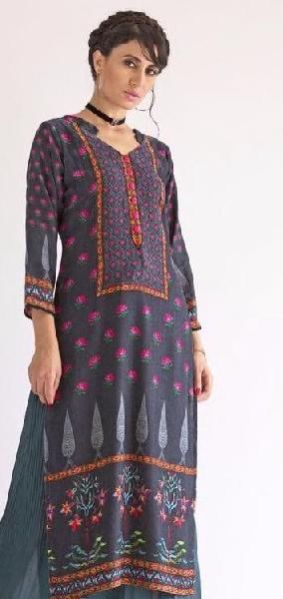 Pure Velvet Kurti 03