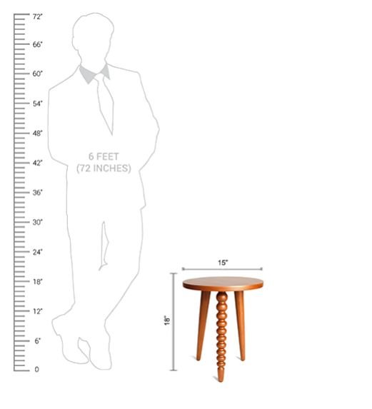 Wooden Side Table 04