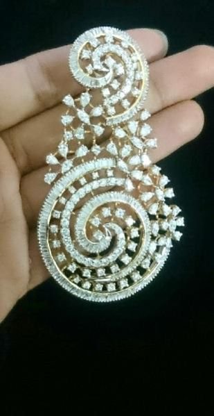 Fancy Diamond Earring 01