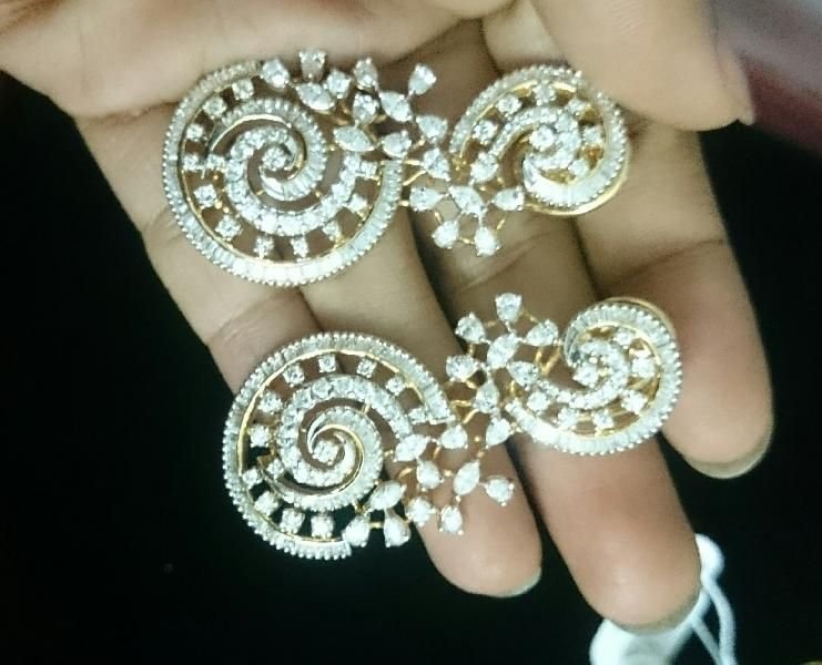 Fancy Diamond Earring 02