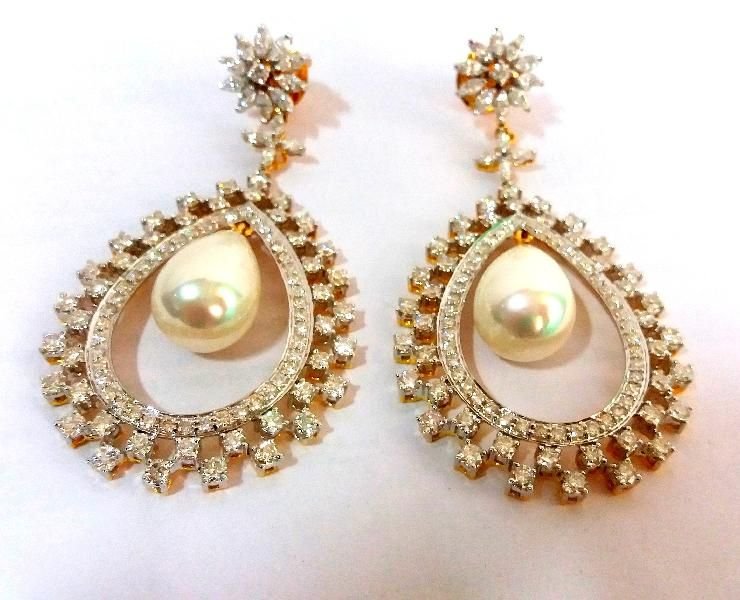 Fancy Diamond Earring 03