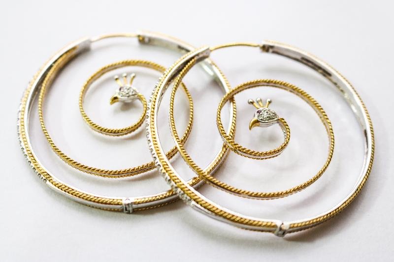 Fancy Diamond Earring 04