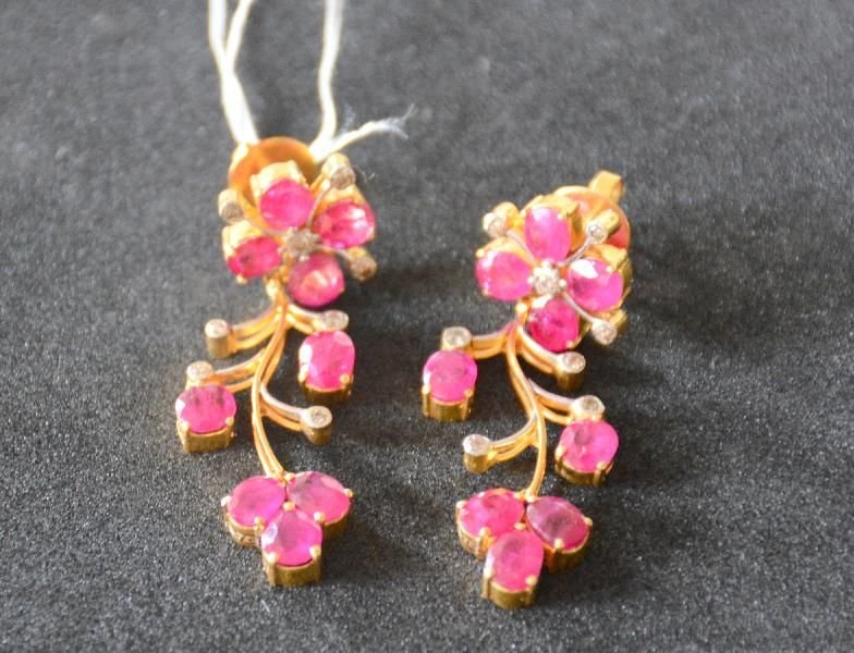 Fancy Diamond Earring 05