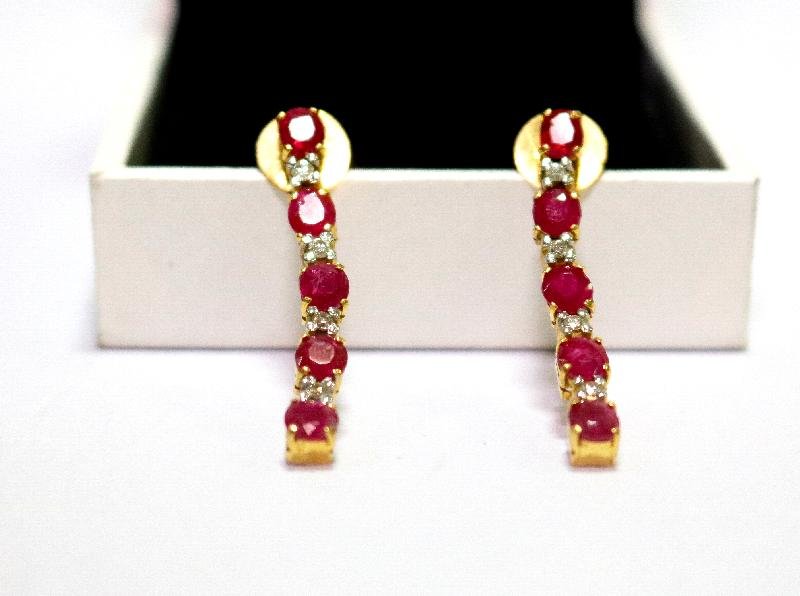 Fancy Diamond Earring 06