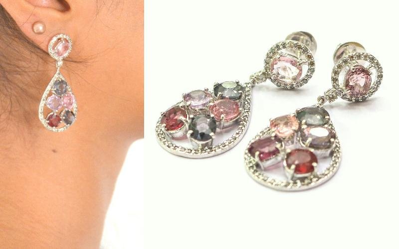 Fancy Diamond Earring 07