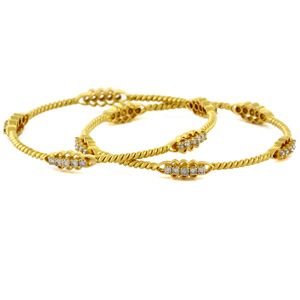 Solitaire Bangle (Dishi-BG-3)