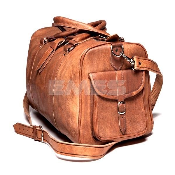 Leather Duffle Bag 02