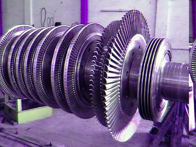 Dynamic Balancing Of Turbine Rotor